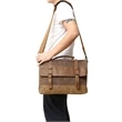 Canvas Leather Computer Laptop Bag | https://www.bestnamebadges.com