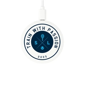 Recycled ABS MagClick™ Fast Wireless Charging Pad | https://www.bestnamebadges.com