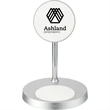 MagClick™ Dual Fast Wireless Charging Stand w/Base | https://www.bestnamebadges.com