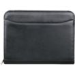 FSC® Mix Millennium Leather Zippered Padfolio | https://www.bestnamebadges.com