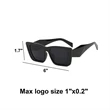 Square Cateye Sunglasses | https://www.bestnamebadges.com