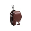 Golf PU Leather Ball Pouch Bag | https://www.bestnamebadges.com