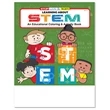 Learning About STEM Coloring Book | https://www.bestnamebadges.com