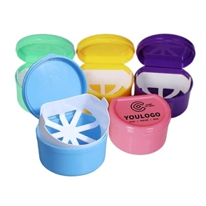Multi-color Portable Food Grade PP Dental Retainer Box Case