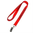 Rush Polyester Lanyard | https://www.bestnamebadges.com