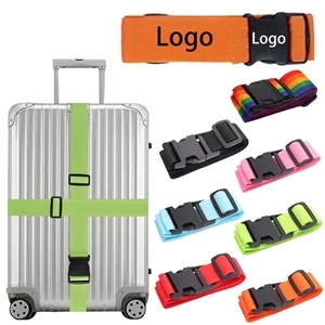 Slotted Adjustable Luggage Belt Strap With Buckle