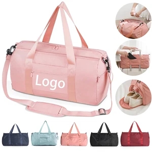 Dry Wet Separation Multi-functional Travel Sport Gym Bag