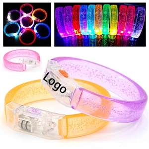 Crystal Flashing Colorful Broadband Luminous LED Bracelet