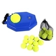 Single Tennis Trainer For Beginner With 2 Balls | https://www.bestnamebadges.com