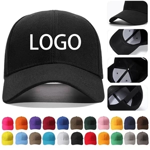 6 Panel Structured Superior Cotton Twill Baseball Cap