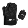 Silicone Grilling Oven Mitt & Pot Holder Set | https://www.bestnamebadges.com