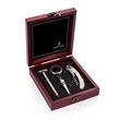 Rosabella 4pc Wine Set | https://www.bestnamebadges.com