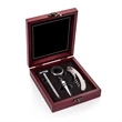 Rosabella 4pc Wine Set | https://www.bestnamebadges.com