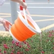 Indoor And Outdoor Collapsible Bucket 3L | https://www.bestnamebadges.com