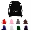 Velvet Drawstring Bag | https://www.bestnamebadges.com
