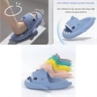 Cute Cartoon Shark Quick Drying Non-Slip Slippers | https://www.bestnamebadges.com