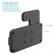 3 In 1 Custom Logo Foldable Wireless Charger | https://www.bestnamebadges.com