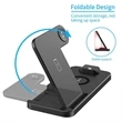 3 In 1 Custom Logo Foldable Wireless Charger | https://www.bestnamebadges.com