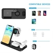 3 In 1 Custom Logo Foldable Wireless Charger | https://www.bestnamebadges.com