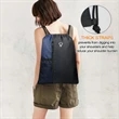 Drawstring Backpack Sports Gym Bag For Women Men | https://www.bestnamebadges.com