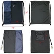 Drawstring Backpack Sports Gym Bag For Women Men | https://www.bestnamebadges.com