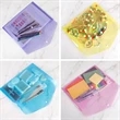 Plastic Document Envelopes Clear File Bags With Button | https://www.bestnamebadges.com