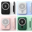 Magnetic Wireless Power Bank 5000 Mah | https://www.bestnamebadges.com