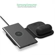 Foldable 3-In-1 Magnetic Wireless Charging Station | https://www.bestnamebadges.com