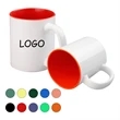 11 Oz. Colored Ceramic Mug With C-Handle | https://www.bestnamebadges.com