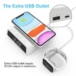 15W Wireless Charger Alarm Clock | https://www.bestnamebadges.com