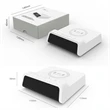 15W Wireless Charger Alarm Clock | https://www.bestnamebadges.com