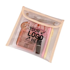 Transparent PVC Waterproof Multi-Purpose Document Bag