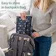 Portable Changing Pad For Baby Diaper Bag | https://www.bestnamebadges.com