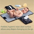 Portable Changing Pad For Baby Diaper Bag | https://www.bestnamebadges.com