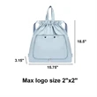 Foldable Nylon Waterproof Drawstring Backpack | https://www.bestnamebadges.com