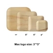 Biodegradable Eco Friendly Palm Leaf Disposable Platters | https://www.bestnamebadges.com