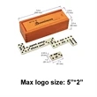 28 Pcs Double Six Ivory Domino Tiles Set | https://www.bestnamebadges.com