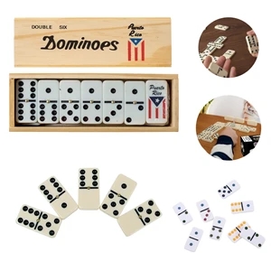 28 Pcs Double Six Ivory Domino Tiles Set