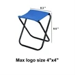 Outdoor Portable Folding Small Square Stool | https://www.bestnamebadges.com