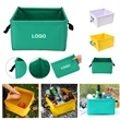 Collapsible Portable Container Storage Bucket | https://www.bestnamebadges.com