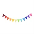 Triangle Felt Pennan | https://www.bestnamebadges.com