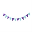 Triangle Felt Pennan | https://www.bestnamebadges.com
