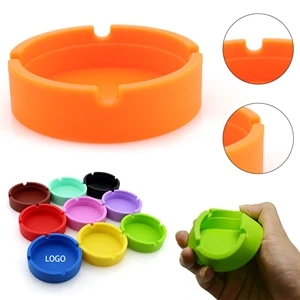 Round Silicone Ashtray