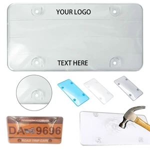Unbreakable License Plate Covers Shields