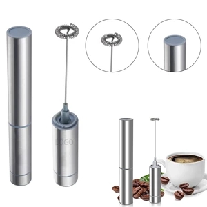 Stainless Steel Electric Mixer Handheld Milk Coffee Frother