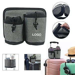 Luggage Travel Cup Holder Free Hand Drink Caddy