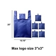 Folding Reusable Grocery Bag | https://www.bestnamebadges.com