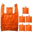 Folding Reusable Grocery Bag | https://www.bestnamebadges.com