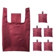 Folding Reusable Grocery Bag | https://www.bestnamebadges.com