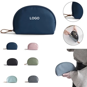Half Moon Cosmetic Bag
